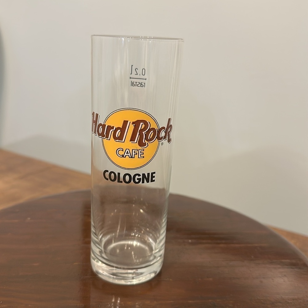 Vintage Hard Rock Cafe Shot/Shooter Glass from Cologne, Germany. Purchased 2005